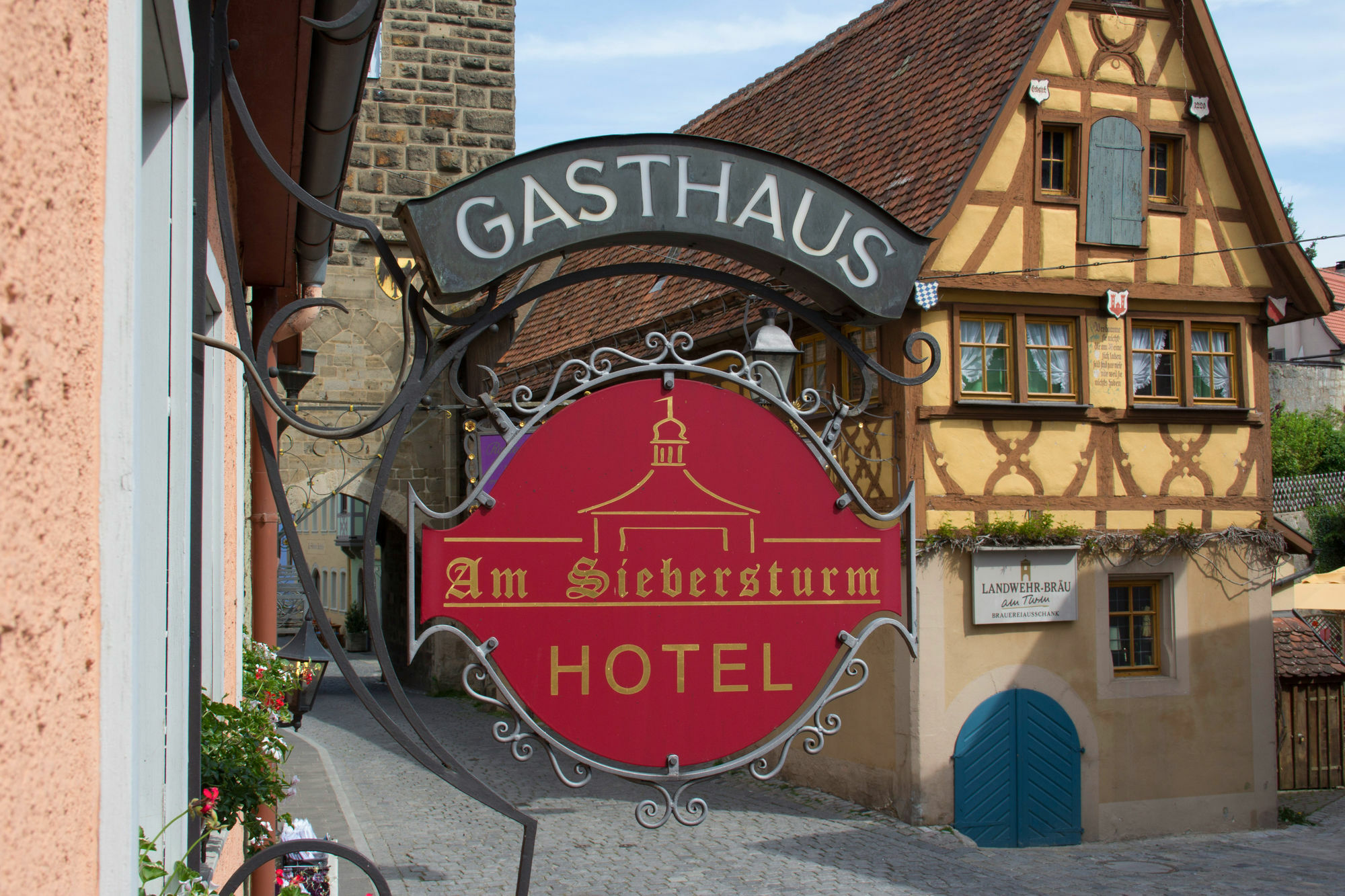Hotel Am Siebersturm روتنبورغ أوب در تاوبر المظهر الخارجي الصورة